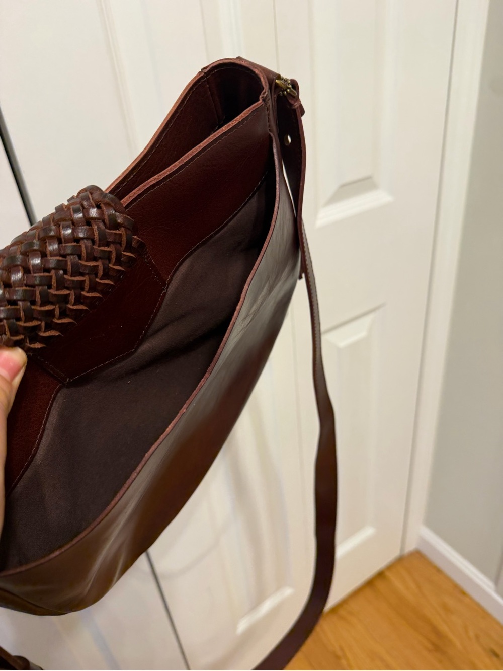 Lucky Brand excellent leather bag. Cognac color - Picture 14 of 14